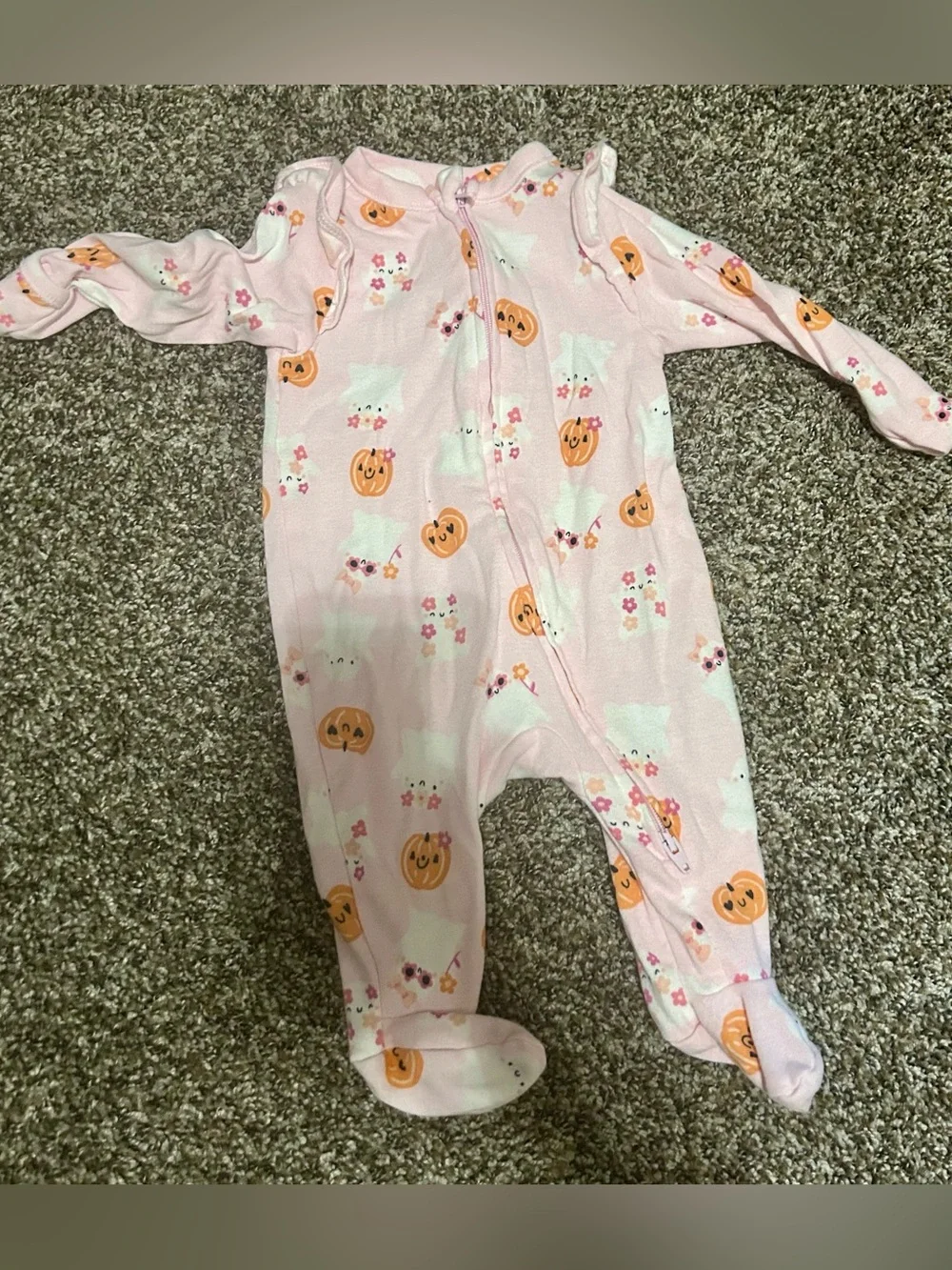 Halloween/fall baby clothes- 0-3 Months bundle